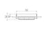 Ecosmart Fire Linear Curved 65 Fire Pit Kit - Black Finish / Stainless Steel Burner - ESF.B.FPK.LC.65.I